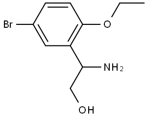 2-AMINO-2-(5-BROMO-2-ETHOXYPHENYL)ETHAN-1-OL Structure