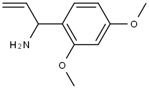 1-(2,4-DIMETHOXYPHENYL)PROP-2-EN-1-AMINE Structure