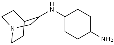 N1-(quinuclidin-3-yl)cyclohexane-1,4-diamine Structure