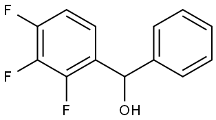 phenyl(2,3,4-trifluorophenyl)methanol Structure