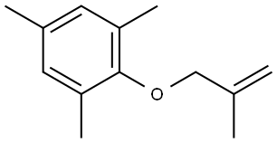 1,3,5-Trimethyl-2-[(2-methyl-2-propen-1-yl)oxy]benzene Structure