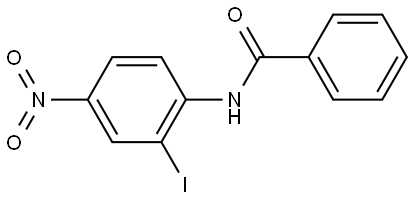 2-Iodo-4-nitroanilinebenzamide Structure