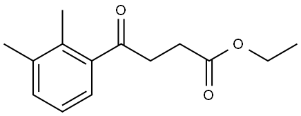 Ethyl 2,3-dimethyl-γ-oxobenzenebutanoate Structure