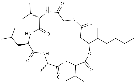 Iso-Isariin B Structure