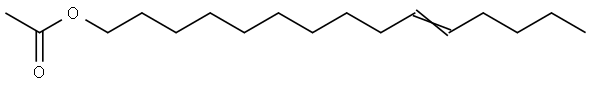 (Z/E)-10-Pentadecenyl Acetate (C15:1) Structure