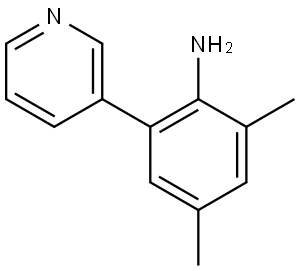 2,4-Dimethyl-6-(pyridin-3-yl)aniline Structure