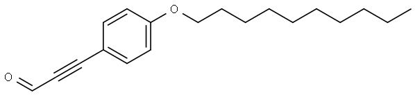 3-[4-(Decyloxy)phenyl]-2-propynal Structure