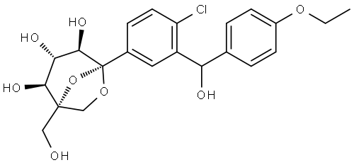 Ertugliflozin Impurity 5 구조식 이미지