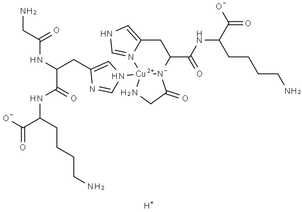 Prezatide copper Structure