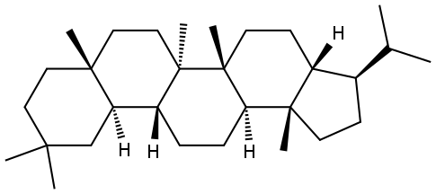 A'-Neo-23,24,25-trinorgammacerane, 2,2,5-trimethyl-, (17α)- Structure