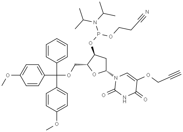 5-PROPARGYLOXY-DU CEP Structure