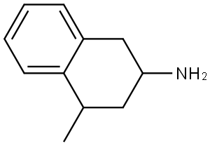 2-Naphthalenamine, 1,2,3,4-tetrahydro-4-methyl- Structure