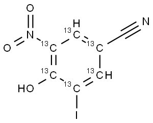 Nitroxynil-13C6 Structure