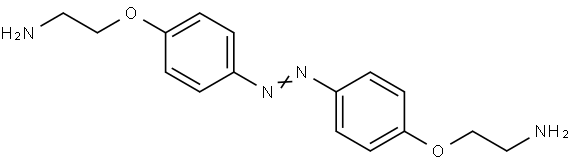 4,4'-di(2-aminoethoxy)azobenzene Structure