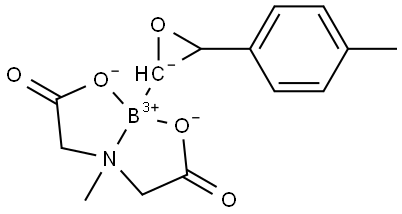 (Trans-3-(p-Tolyl)oxiran-2-yl)boronic acid MIDA ester Structure