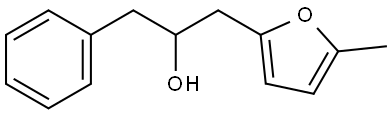 1-(5-Methylfuran-2-yl)-3-phenylpropan-2-ol Structure