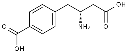 4-[(2R)-2-amino-3-carboxypropyl]benzoic acid Structure