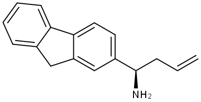 (1R)-1-(9H-FLUOREN-2-YL)BUT-3-EN-1-AMINE Structure