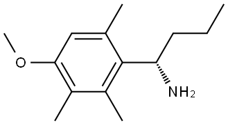 (αS)-4-Methoxy-2,3,6-trimethyl-α-propylbenzenemethanamine Structure