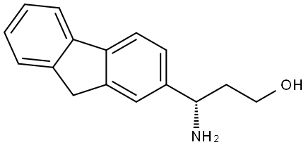 (3S)-3-AMINO-3-(9H-FLUOREN-2-YL)PROPAN-1-OL Structure