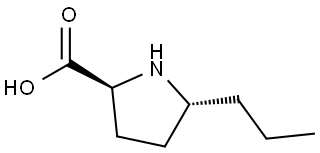 L-Proline, 5-propyl-, (5R)- Structure