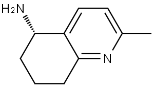 (5S)-2-methyl-5,6,7,8-tetrahydroquinolin-5-amine Structure