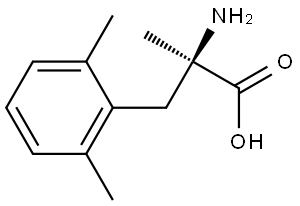 α,2,6-Trimethyl-D-phenylalanine Structure