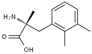 α,2,3-Trimethyl-D-phenylalanine Structure