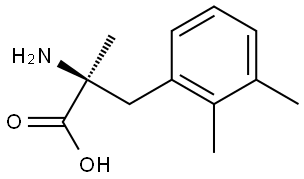 α,2,3-Trimethyl-L-phenylalanine Structure