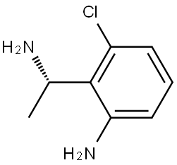 2-[(1S)-1-aminoethyl]-3-chloroaniline Structure