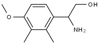 2-AMINO-2-(4-METHOXY-2,3-DIMETHYLPHENYL)ETHAN-1-OL Structure