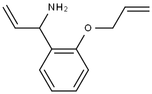1-[2-(PROP-2-EN-1-YLOXY)PHENYL]PROP-2-EN-1-AMINE 구조식 이미지