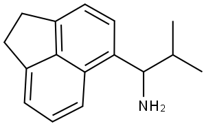 1,2-Dihydro-α-(1-methylethyl)-5-acenaphthylenemethanamine Structure