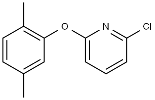 2-Chloro-6-(2,5-dimethylphenoxy)pyridine Structure