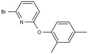 2-Bromo-6-(2,4-dimethylphenoxy)pyridine Structure