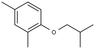 2,4-Dimethyl-1-(2-methylpropoxy)benzene Structure