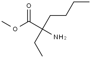 methyl 2-amino-2-ethylhexanoate Structure