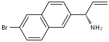 (1S)-1-(6-BROMONAPHTHALEN-2-YL)PROP-2-EN-1-AMINE Structure