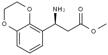 METHYL (3S)-3-AMINO-3-(2,3-DIHYDRO-1,4-BENZODIOXIN-5-YL)PROPANOATE Structure