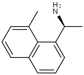 (1S)-1-(8-methylnaphthalen-1-yl)ethan-1-amine Structure