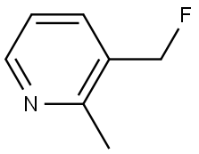 3-(fluoromethyl)-2-methylpyridine Structure