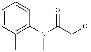 2-Chloro-N-methyl-N-(o-tolyl)acetamide Structure