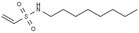 N-octylethenesulfonamide Structure