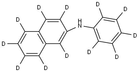 N-(phenyl-d5)naphthalen-d7-2-amine Structure