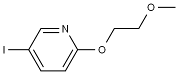 5-Iodo-2-(2-methoxyethoxy)pyridine Structure