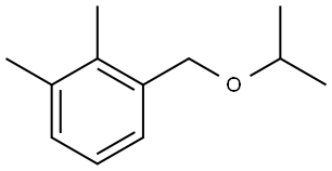 1,2-Dimethyl-3-[(1-methylethoxy)methyl]benzene Structure