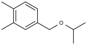 1,2-Dimethyl-4-[(1-methylethoxy)methyl]benzene Structure