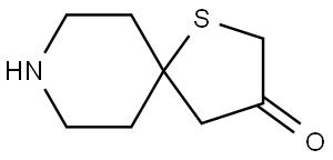 1-thia-8-azaspiro[4.5]decan-3-one Structure