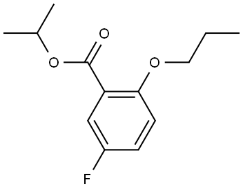 isopropyl 5-fluoro-2-propoxybenzoate Structure