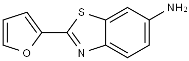 2-(furan-2-yl)benzo[d]thiazol-6-amine Structure